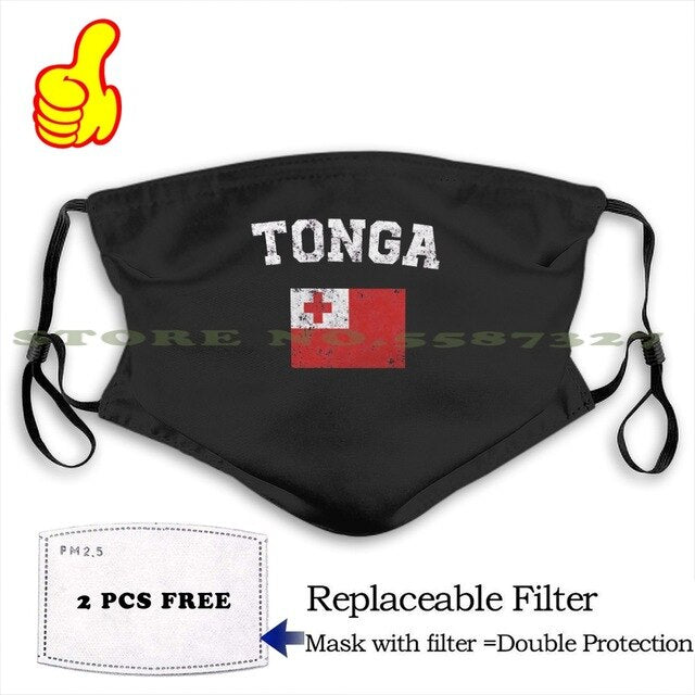 Tongan Flag Shirt - Vintage Tonga