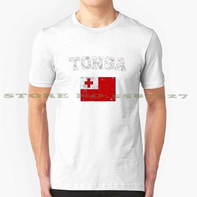 Tongan Flag Shirt - Vintage Tonga