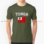 Tongan Flag Shirt - Vintage Tonga