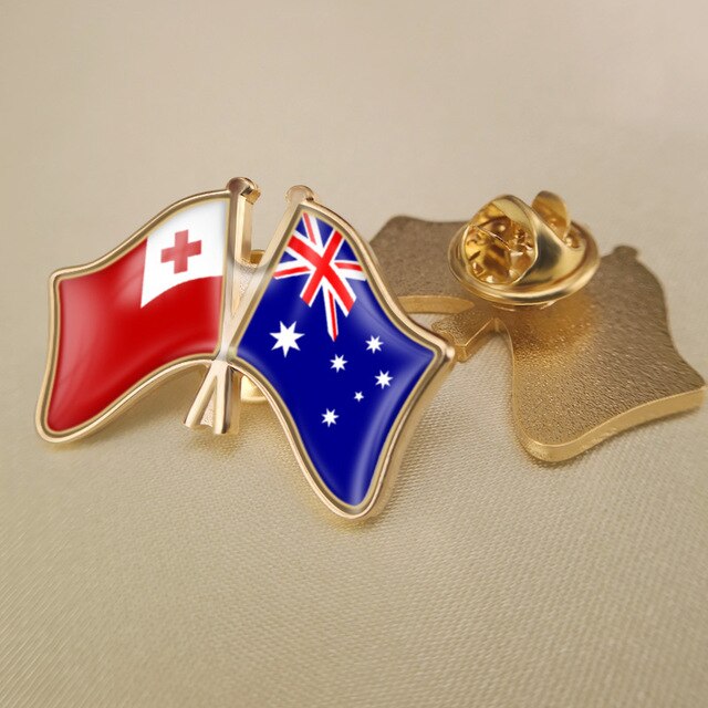 Tonga and Australia  Pins/Brooch/Badges