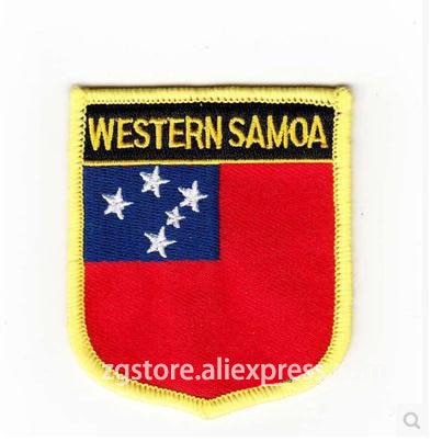 Embroidery Patches Emblem Patches Samoa Flag