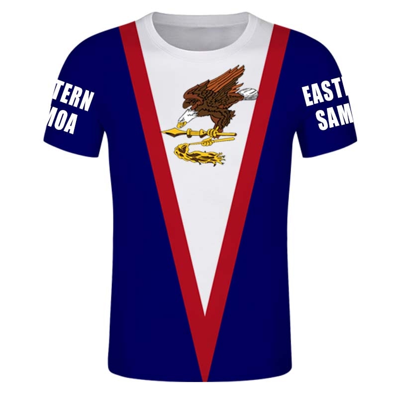 Samoa male t shirt diy free custom