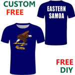 Samoa male t shirt diy free custom