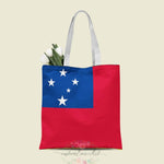 Samoa tote bag custom canvas