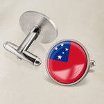 Western Samoa Flag Cufflinks