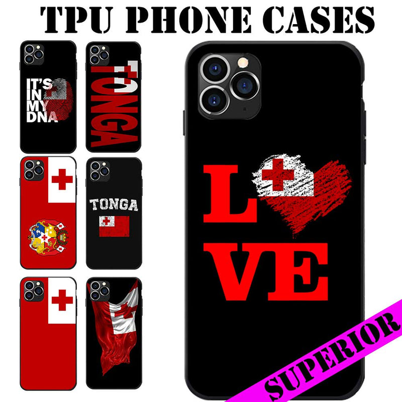 Tongan Flag Phone Cases