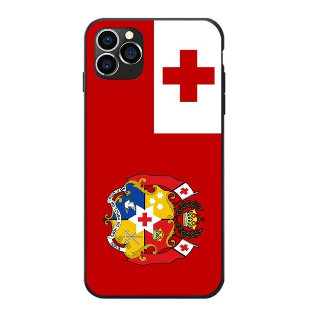 Tongan Flag Phone Cases