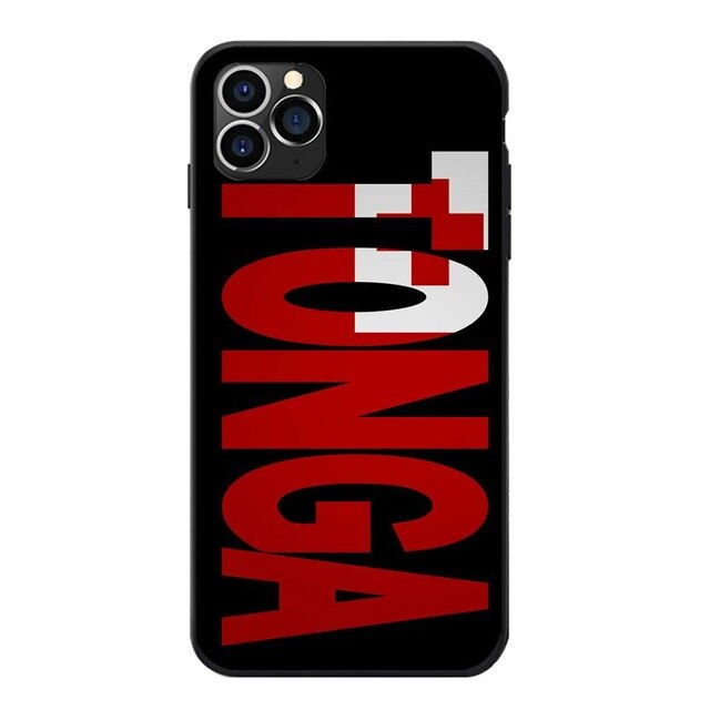 Tongan Flag Phone Cases