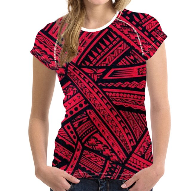 Tribal Style T Shirt Women Aztec Prints