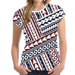 Tribal Style T Shirt Women Aztec Prints