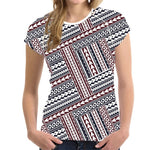 Tribal Style T Shirt Women Aztec Prints