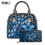 Handbags Women Luxury Messenger Bags African Floral style