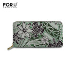 Polynesian Tattoo Monstera Leaf Turtle Pattern Fashion Handbags