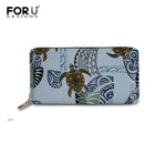 Polynesian Tattoo Monstera Leaf Turtle Pattern Fashion Handbags