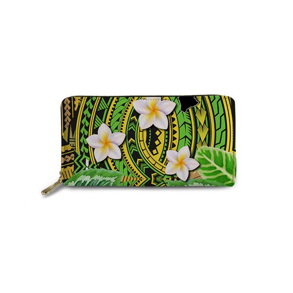 Polynesian Traditional Tribal Flower Pattern Women Handbags