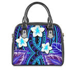 Polynesian Traditional Tribal Flower Pattern Women Handbags