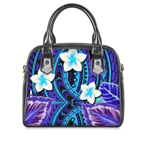 Polynesian Traditional Tribal Flower Pattern Women Handbags