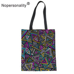 No personality Polynesian Style Canvas Handbag for Women