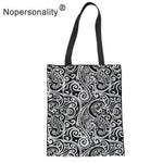 No personality Polynesian Style Canvas Handbag for Women