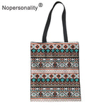 No personality Polynesian Style Canvas Handbag for Women