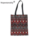 No personality Polynesian Style Canvas Handbag for Women