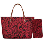 No personality Polynesian Style Handbag Set