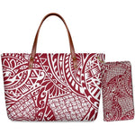 No personality Polynesian Style Handbag Set