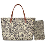 No personality Polynesian Style Handbag Set