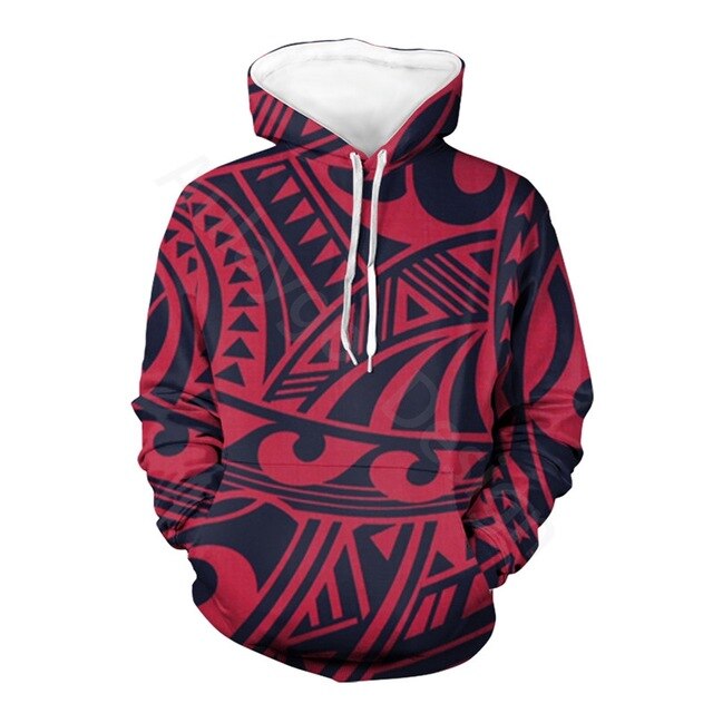 Polynesian Tattoo Design Oversize Sweatshirt Fashion