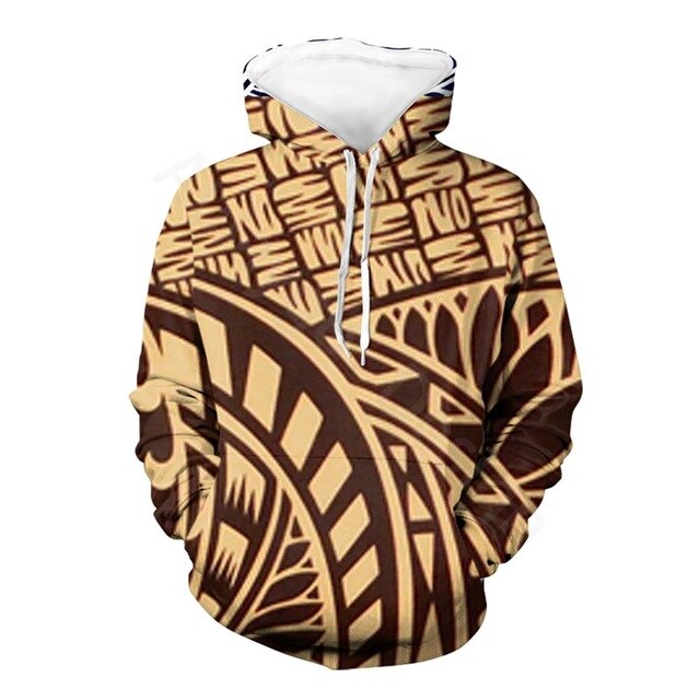 Polynesian Tattoo Design Oversize Sweatshirt Fashion