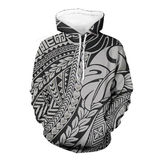 Polynesian Tattoo Design Oversize Sweatshirt