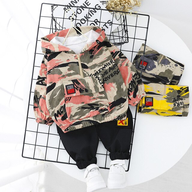 Boys Clothes Hoodie+Pant 2pcs