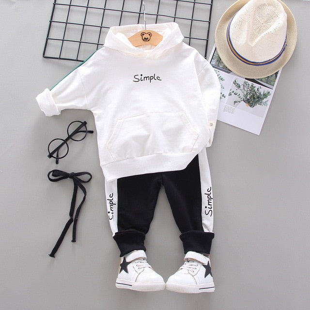 Boys Clothes Hoodie+Pant 2pcs