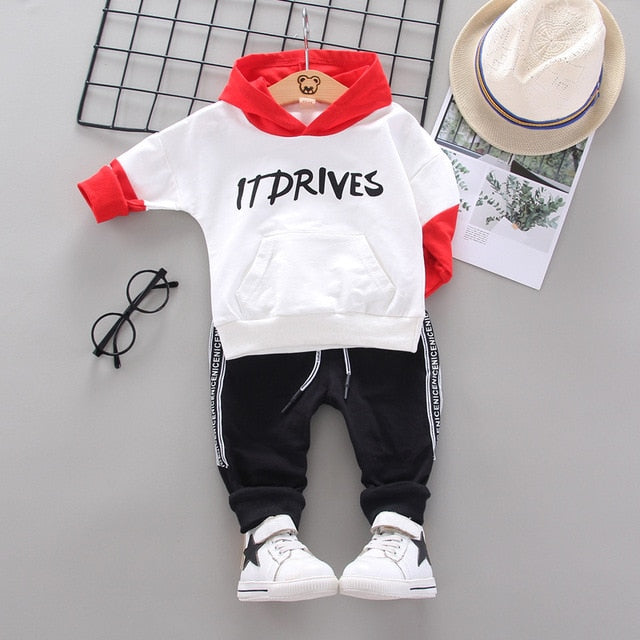 Boys Clothes Hoodie+Pant 2pcs