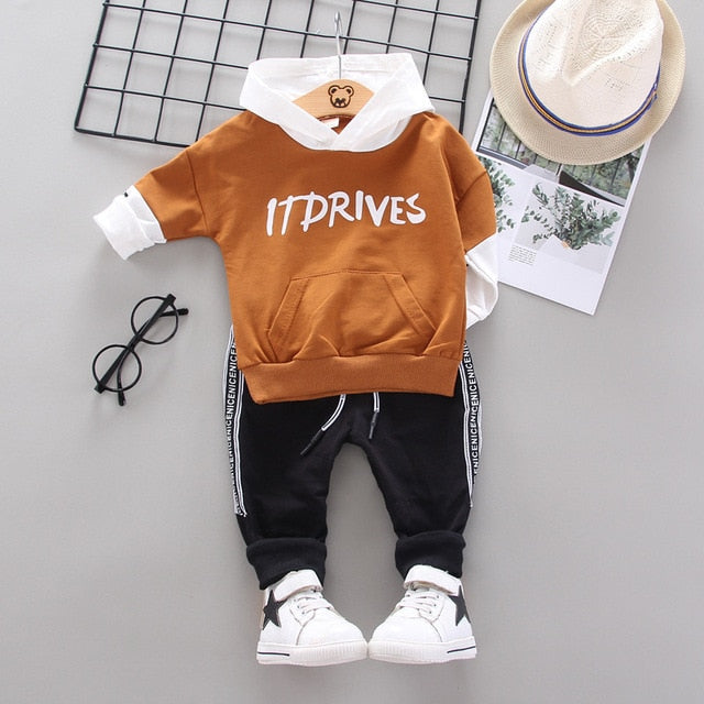 Boys Clothes Hoodie+Pant 2pcs