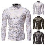 Men Shirt Spring Autumn Long Sleeve Shirt