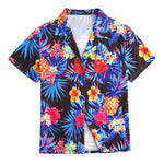 Hawaiian Shirt Tropical Summer Cotton Linen