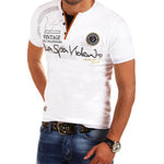 Mens Polo Shirt Short Sleeve Brands Fashion Slim