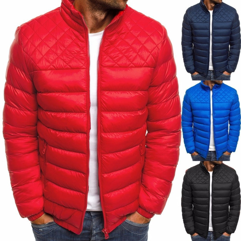 Winter Men Parkas Coat New Men's Casual Fashion