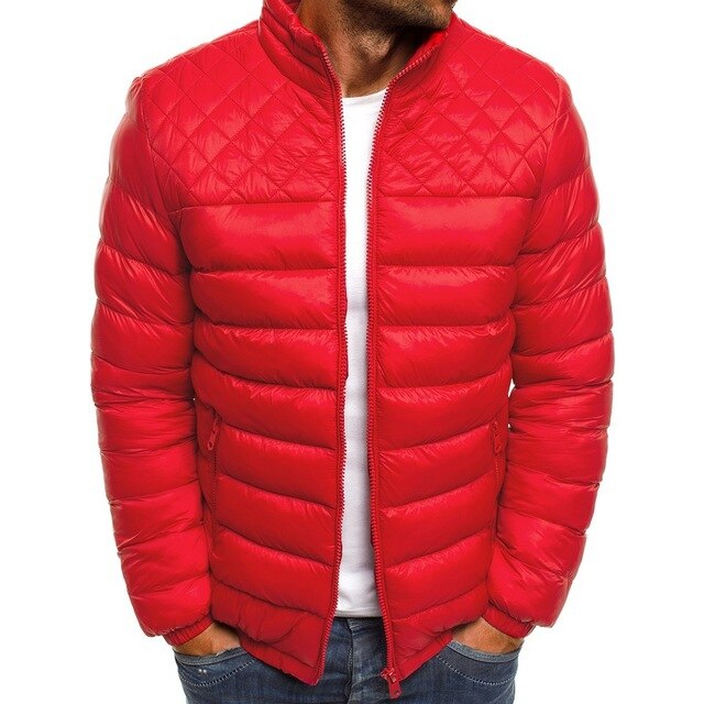 Winter Men Parkas Coat New Men's Casual Fashion