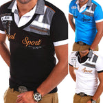 2020 New Men Polo Shirts Short Sleeve