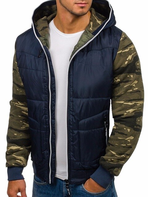 Winter Jackets Parka Men Camouflage Military Hooded