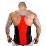 Mens Tank Top Gym Fitness Bodybuilding Tops