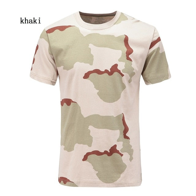 New t shirt Camouflage Military Outdoor Casual T-Shirt