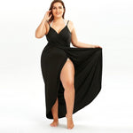 Plus Size 5XL Women Sexy Sleveless Strap Beach