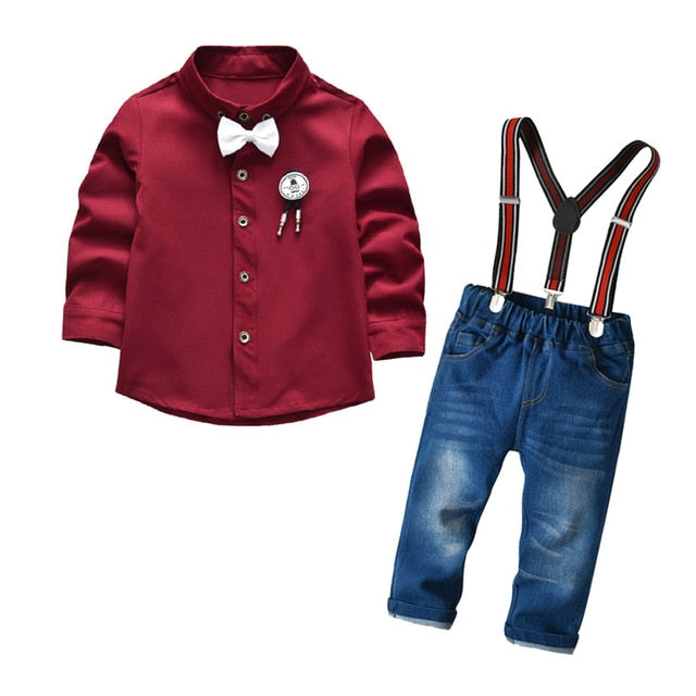 Kid Boy Clothes Set Cool 2PCS