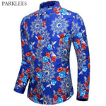 2020 Casual Slim Fit Men Dress Shirts Party