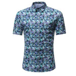 Mens Hawaiian Shirt Male Casual  masculina