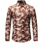 2020 Mens Hawaiian Shirt Male Casual