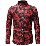 2020 Mens Hawaiian Shirt Male Casual